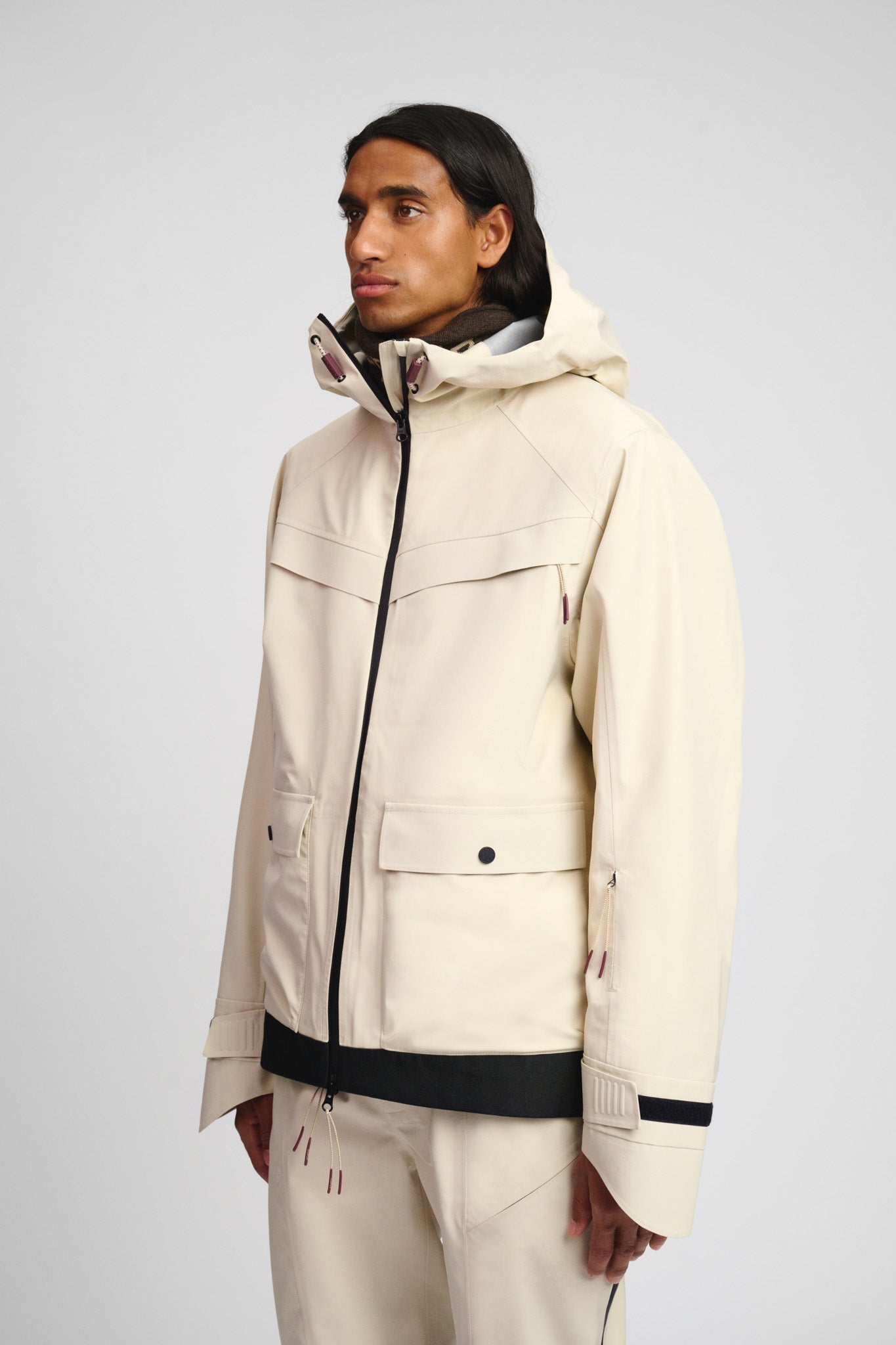 Coal Shell Jacket Light Beige