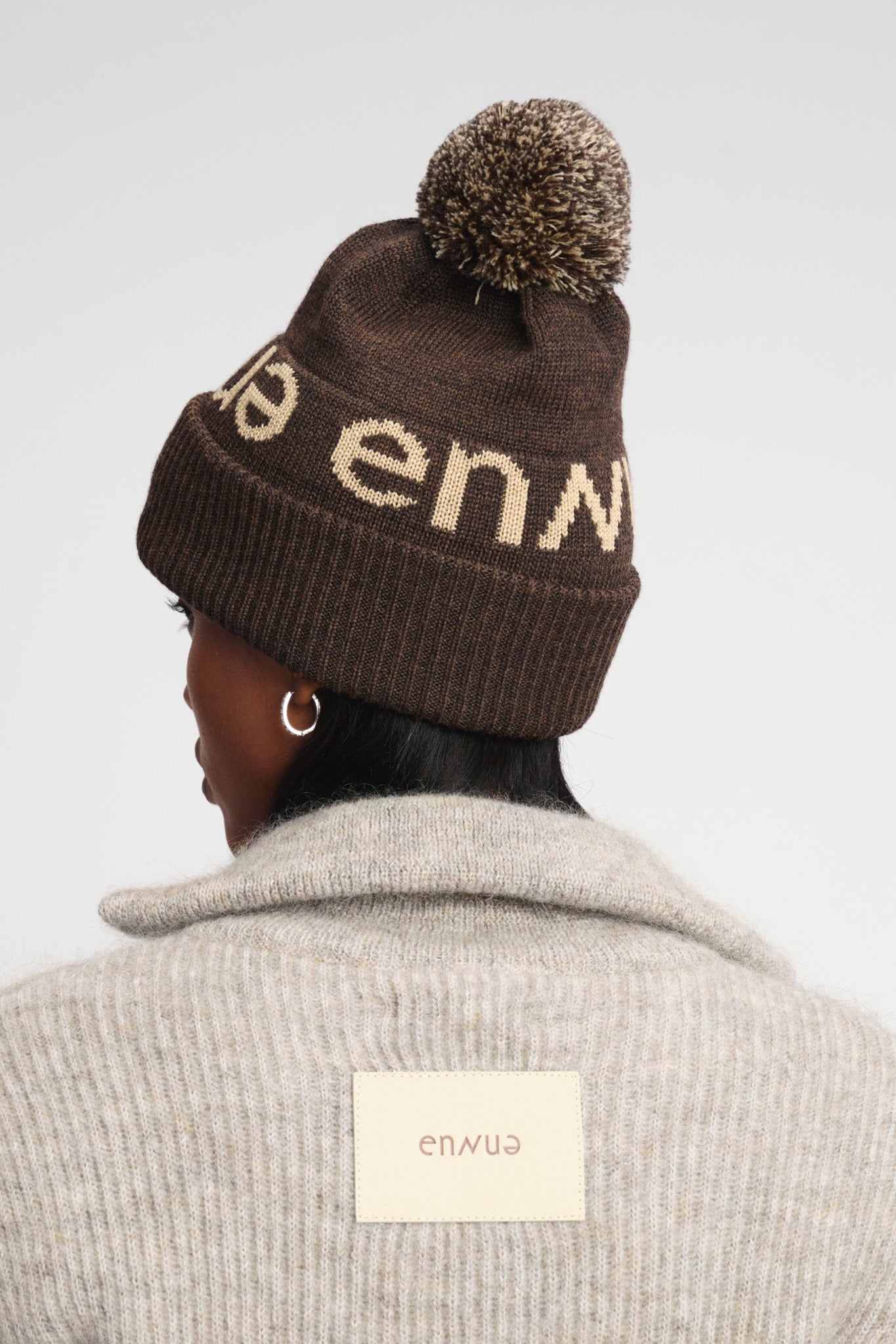 Rock Beanie Brown W