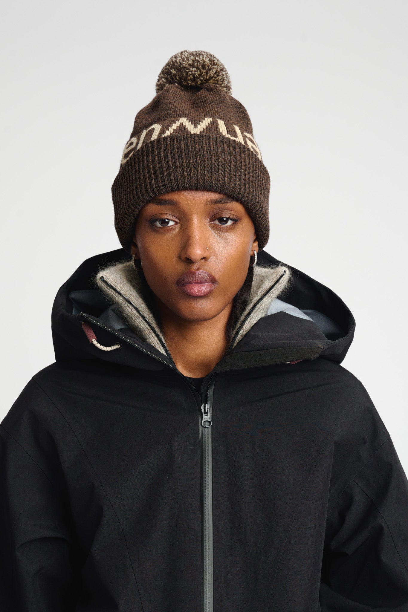 Rock Beanie Brown W