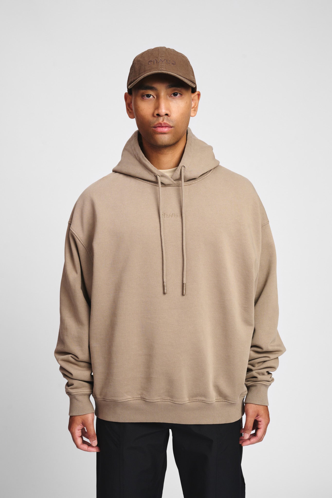 Titanite Hoodie Dark Beige