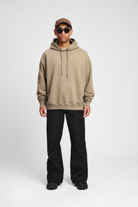 Titanite Hoodie Dark Beige