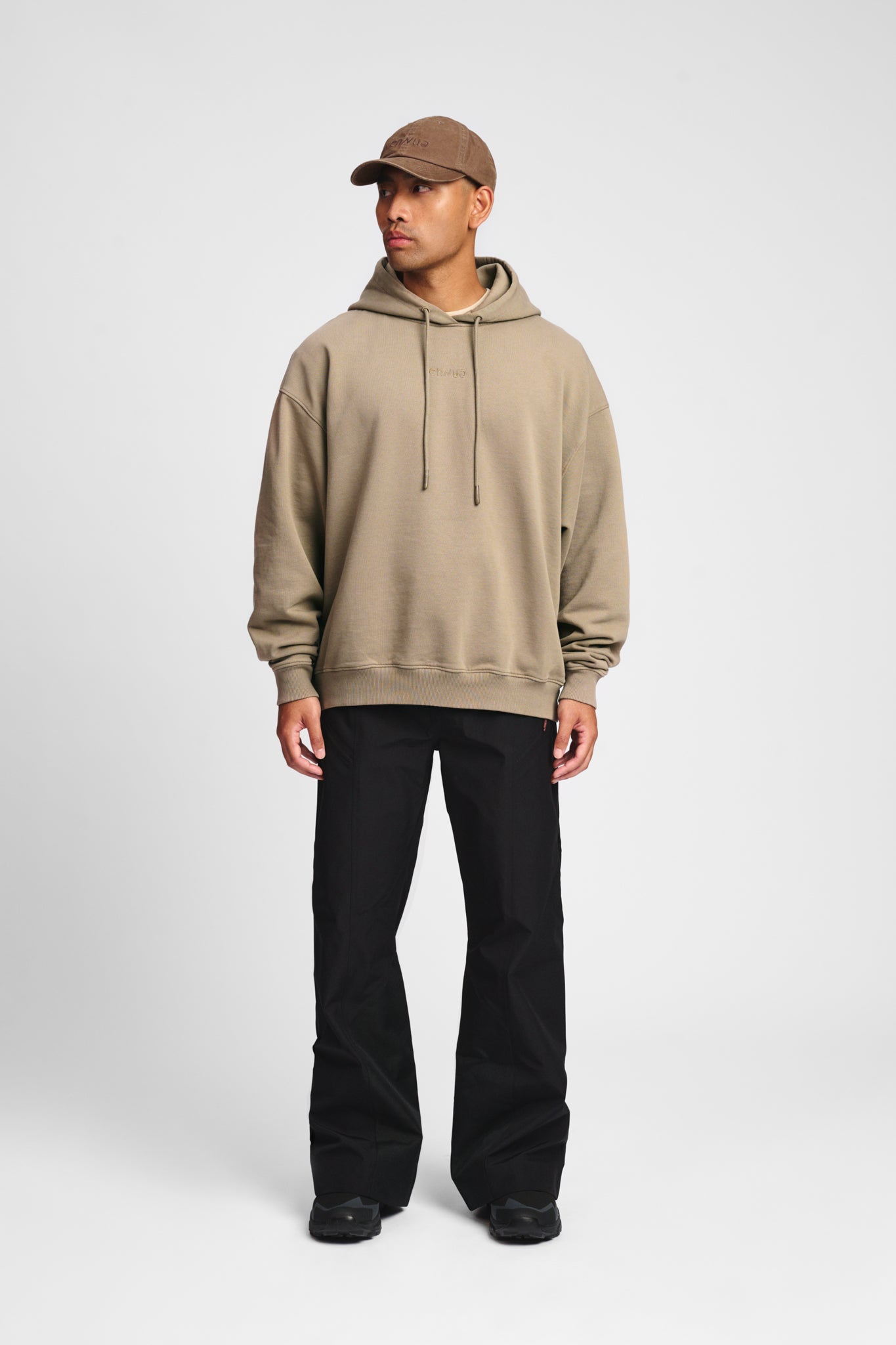 Titanite Hoodie Dark Beige