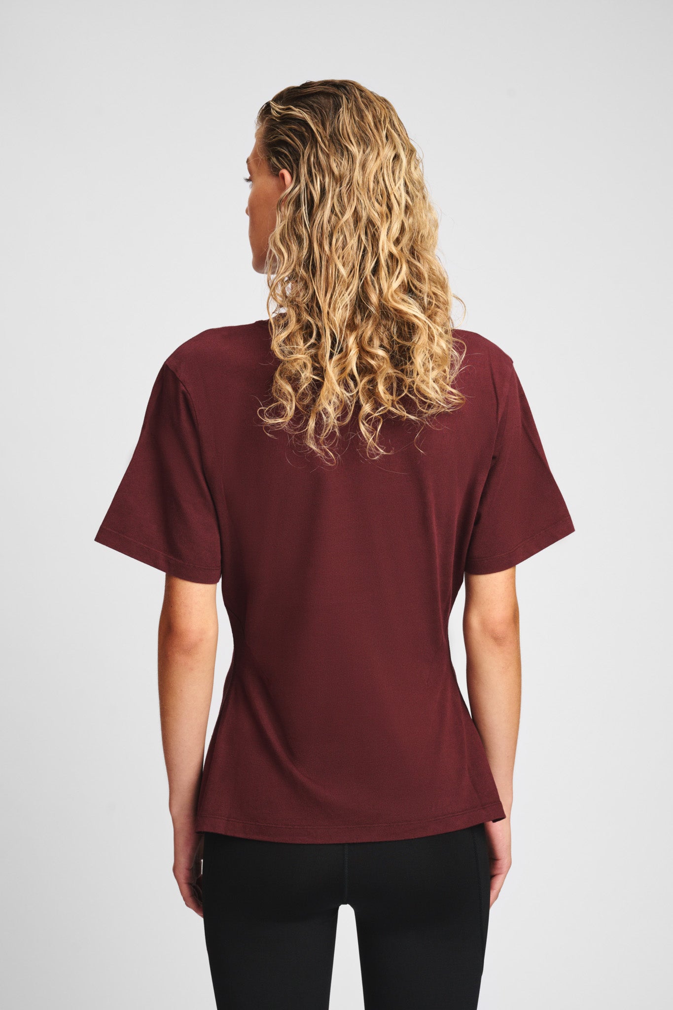 Topaz T-shirt Burgandy